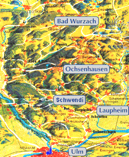 Unser schönes oberschwäbisches Rot-Tal zwischen Donau uns Allgäu
